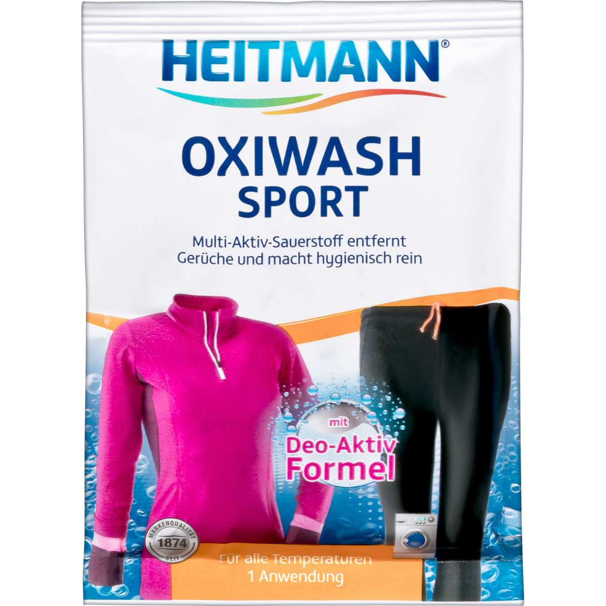 Гель для стирки Heitmann Oxi Wash Sport 50 г
