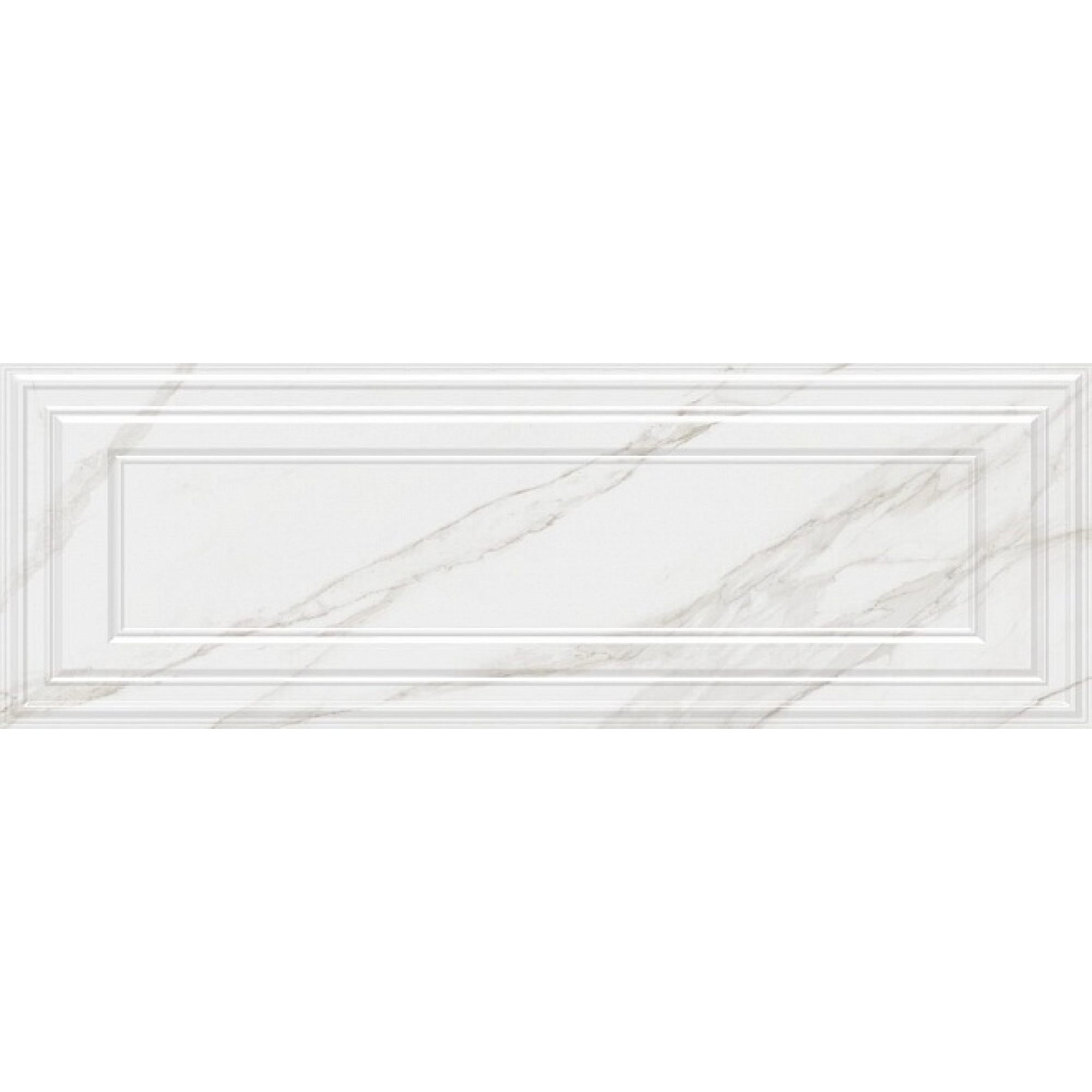 Плитка Kerama Marazzi Прадо белый панель обрезной 40x120 см 14002R 
