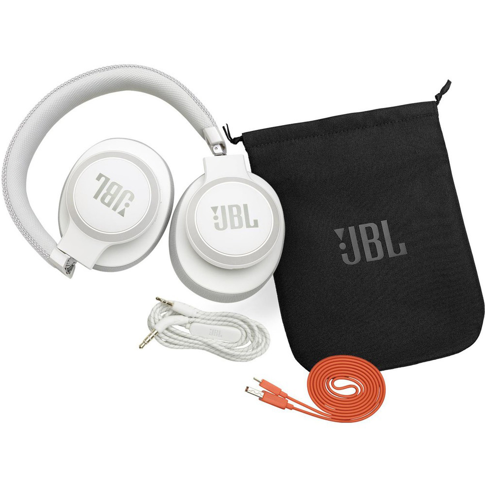 фото Наушники jbl live 650btnc white