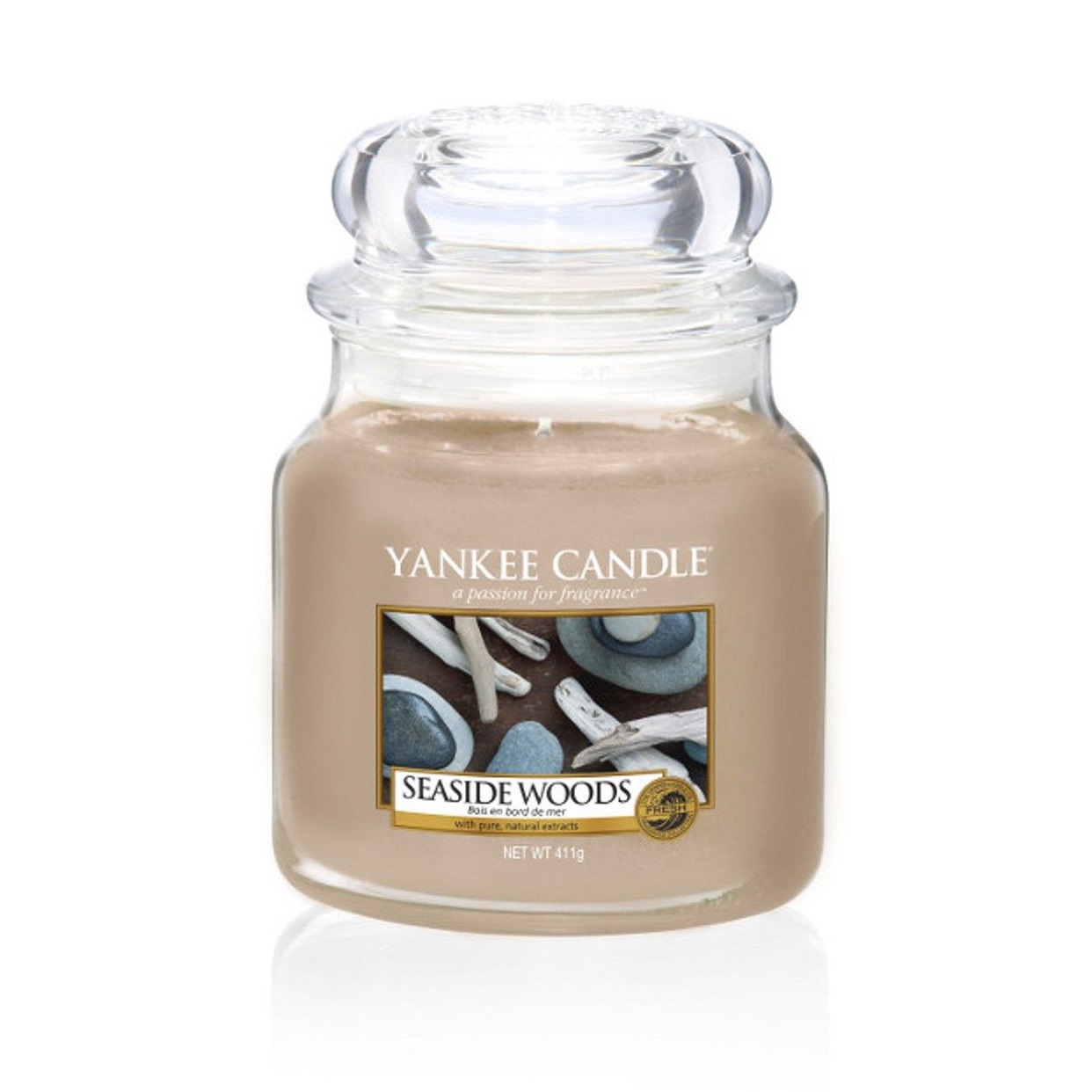 фото Аромасвеча yankee candle лес на берегу моря 12,7 см