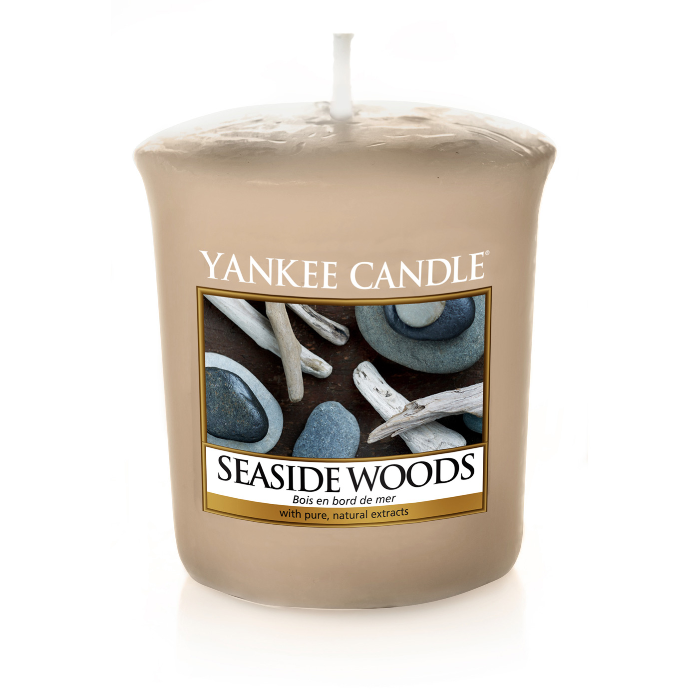 фото Аромасвеча yankee candle лес на берегу моря 5 см