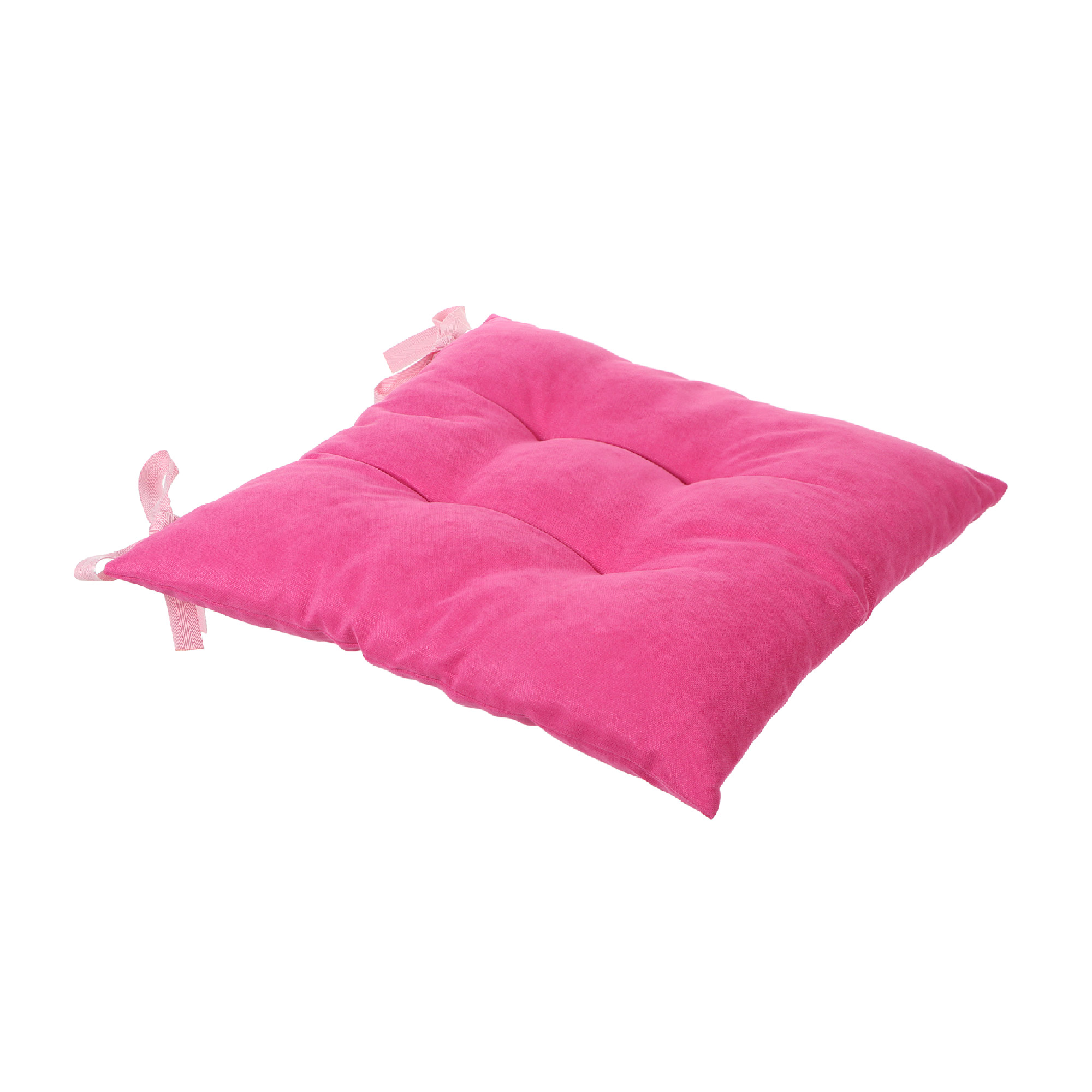 Подушка для стула 43х43см Apolena pink, цвет розовый, размер 43х43 см