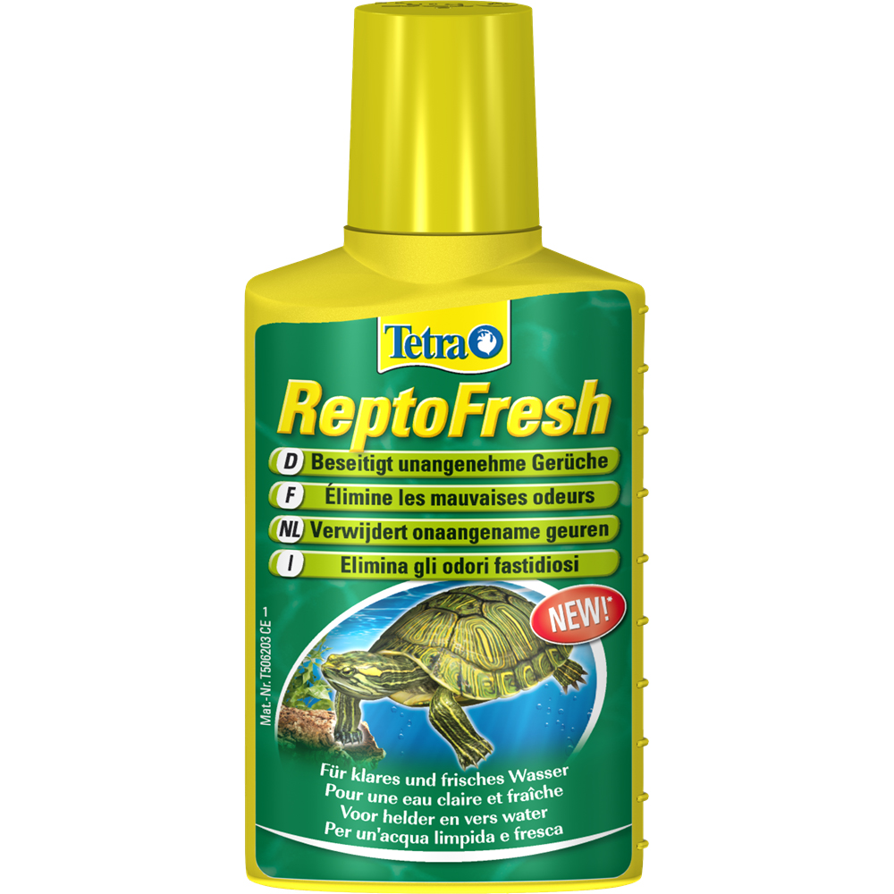 Средство Tetra ReptoFresh для очистки аквариумов с черепахами 100 мл, размер 12x5,5x3 см
