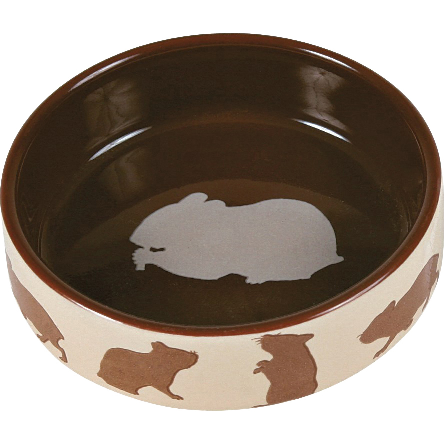 

Миска для грызунов Trixie Керамическая разноцветная с рисунком 80 мл, Коричневый;синий;розовый