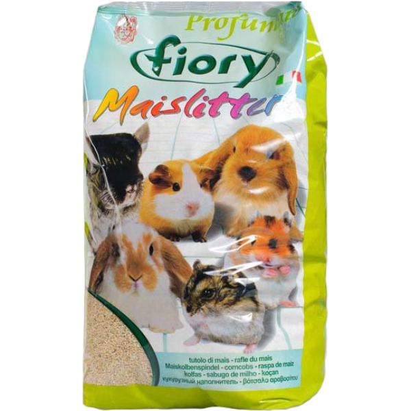 

Наполнитель Fiory Maislitter Кукурузный с ароматом лимона 5 л, Бежевый