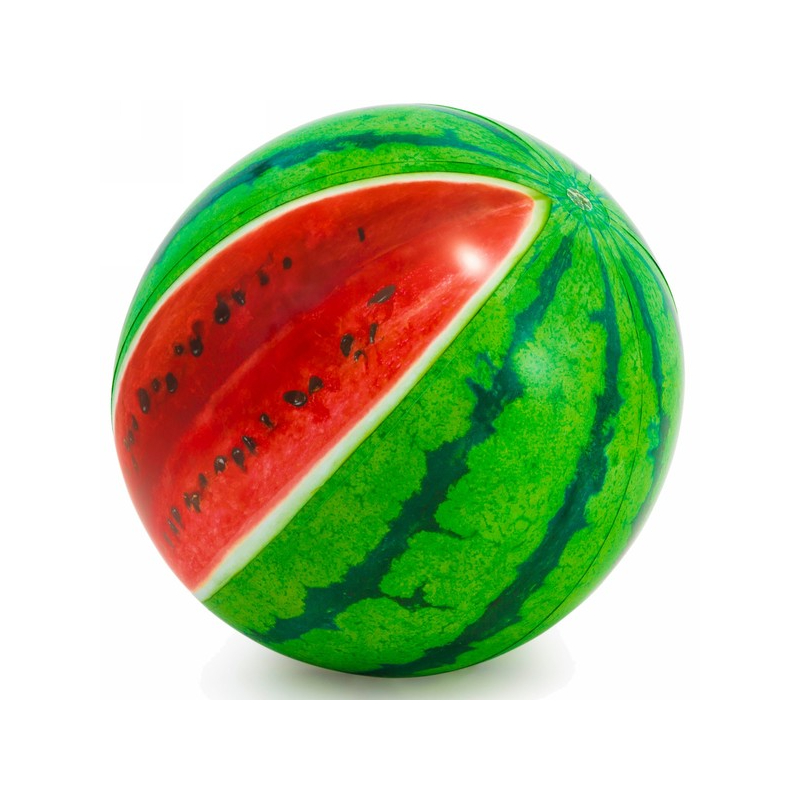 Мяч надувной Intex арбуз 107х107 см, цвет мультиколор