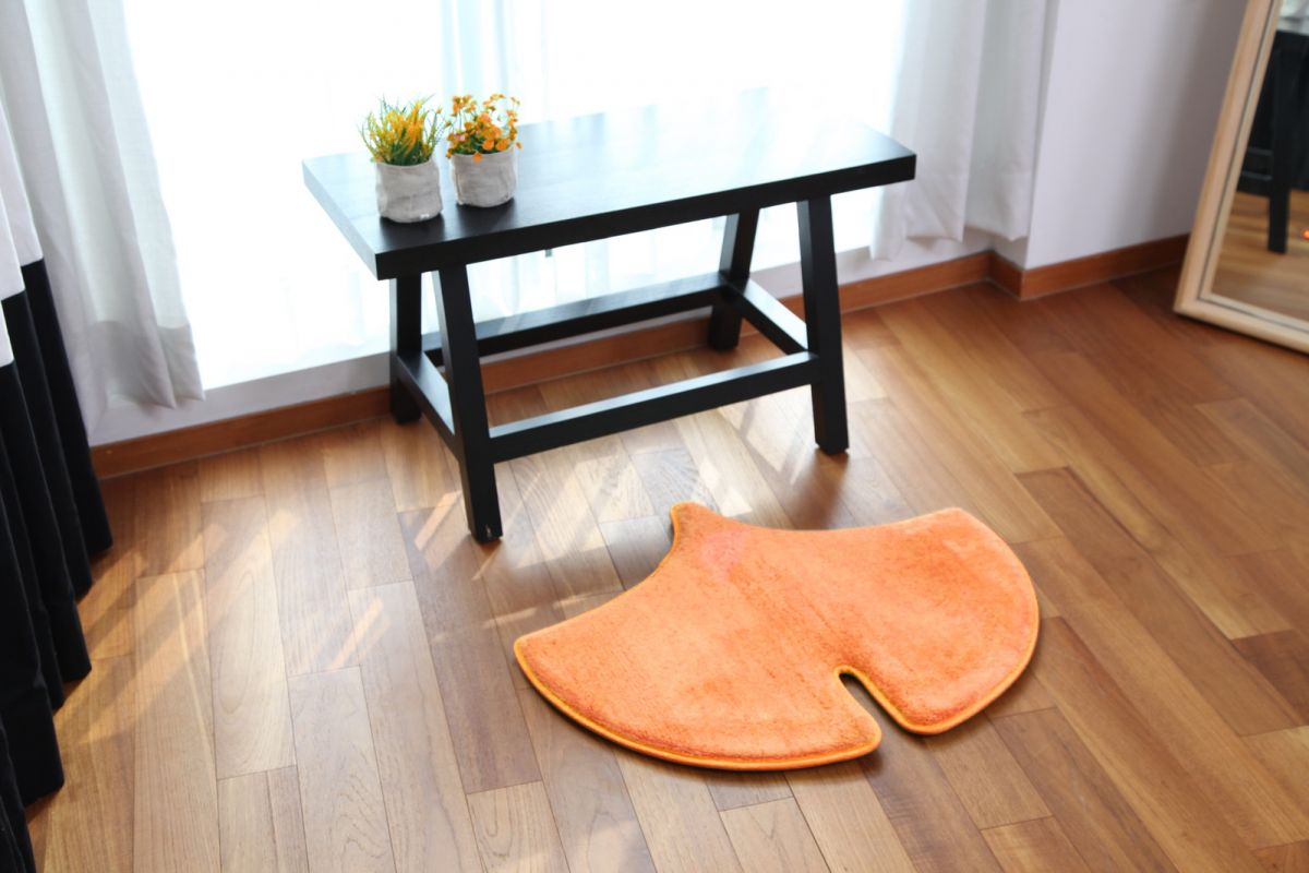 Коврик для дома Benemolli Gincgo с эффектом MemoryFoam, 50х70см, оранжевый, размер 50х70 см - фото 2