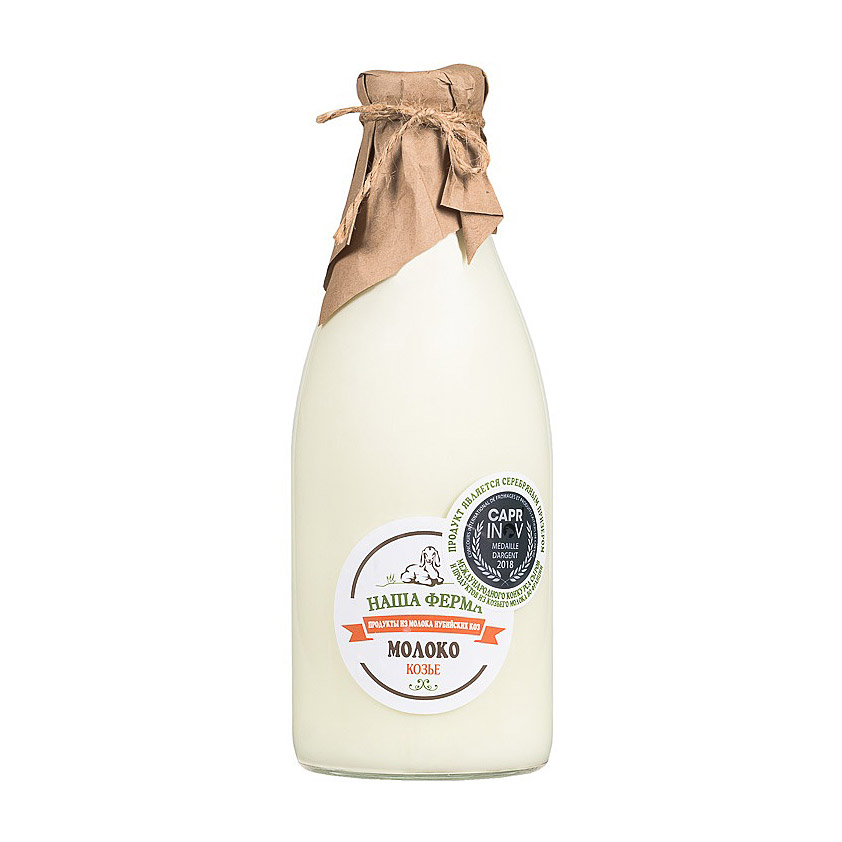 Молоко Козье Наша ферма 5,5% 1 л - фото 1