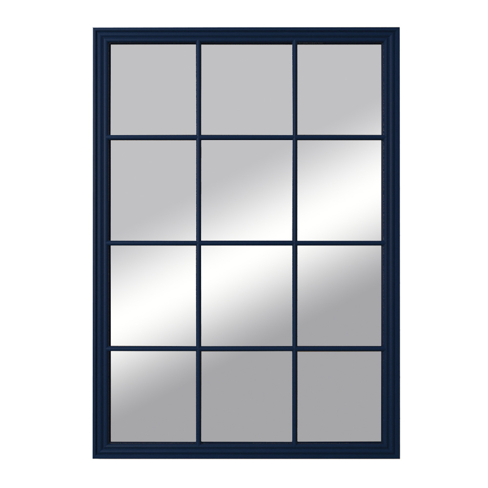 фото Зеркало этажерка florence синее