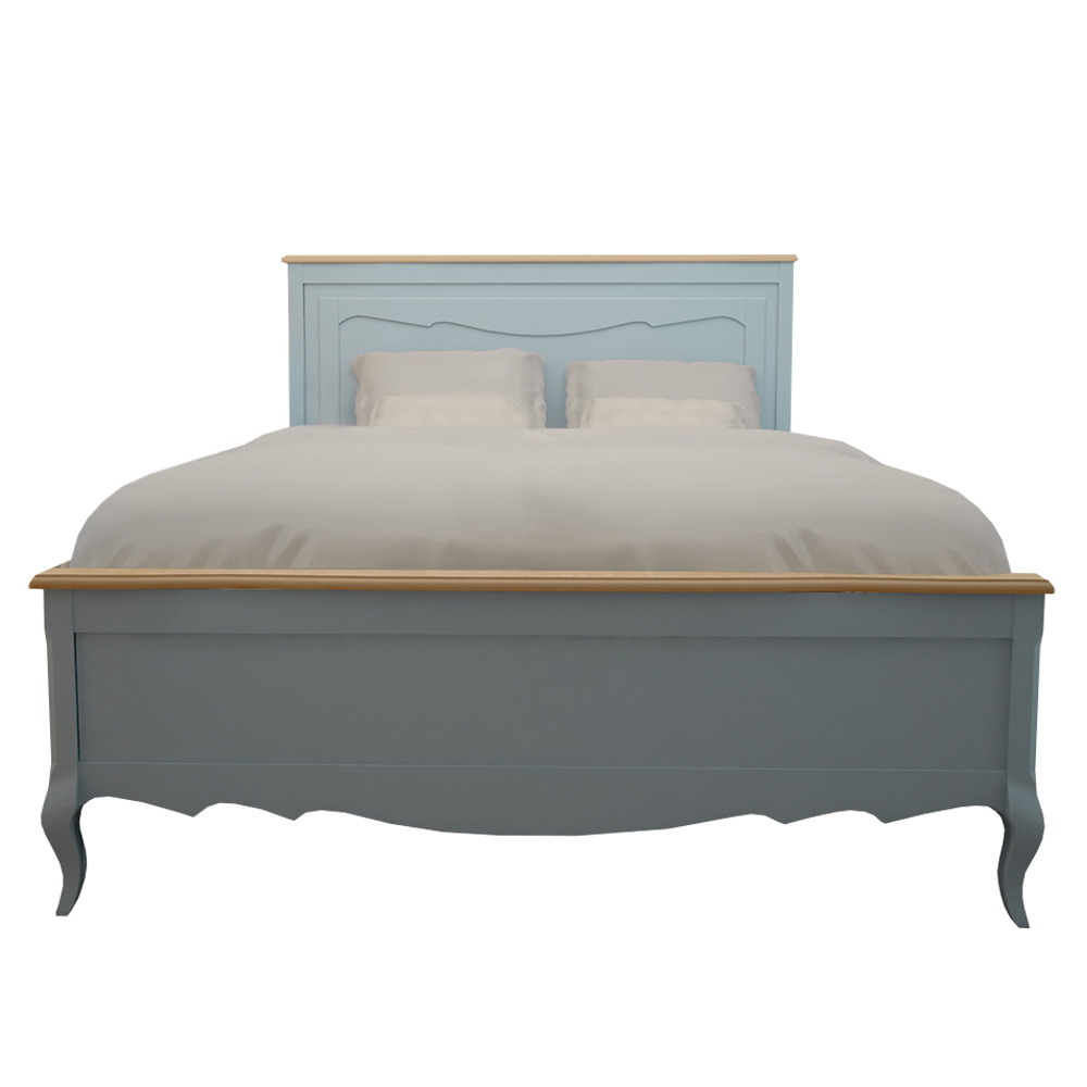 Кровать Этажерка Leontina 180*200 ST9341/18B, цвет голубой, размер 180х200 см - фото 1