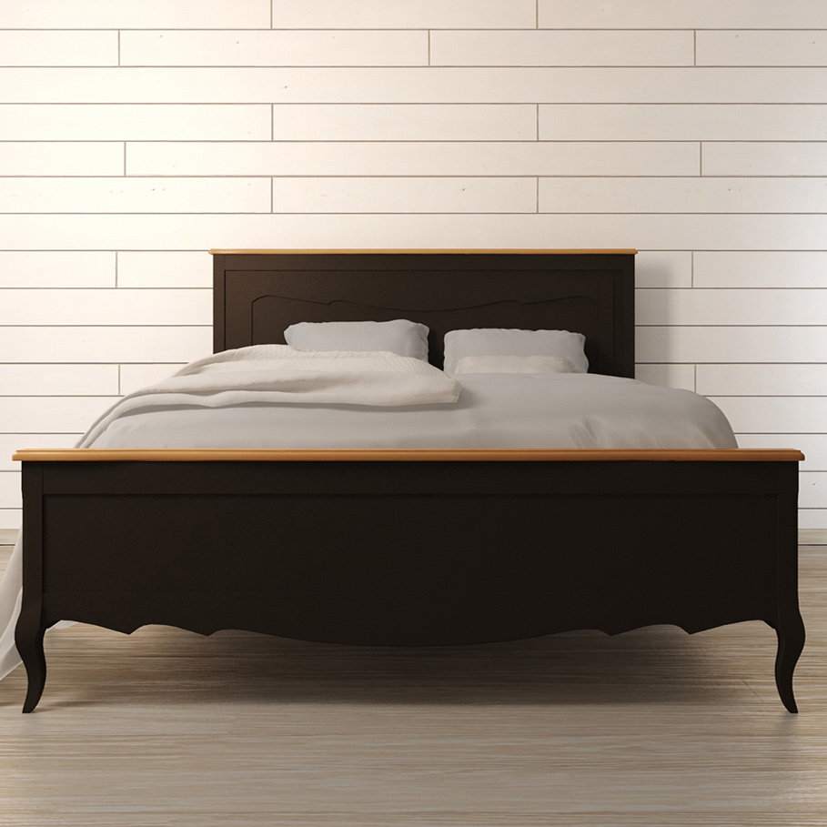 Кровать Этажерка Leontina 160*200 ST9341/16ETG/BLK, цвет черный, размер 160х200 см - фото 2