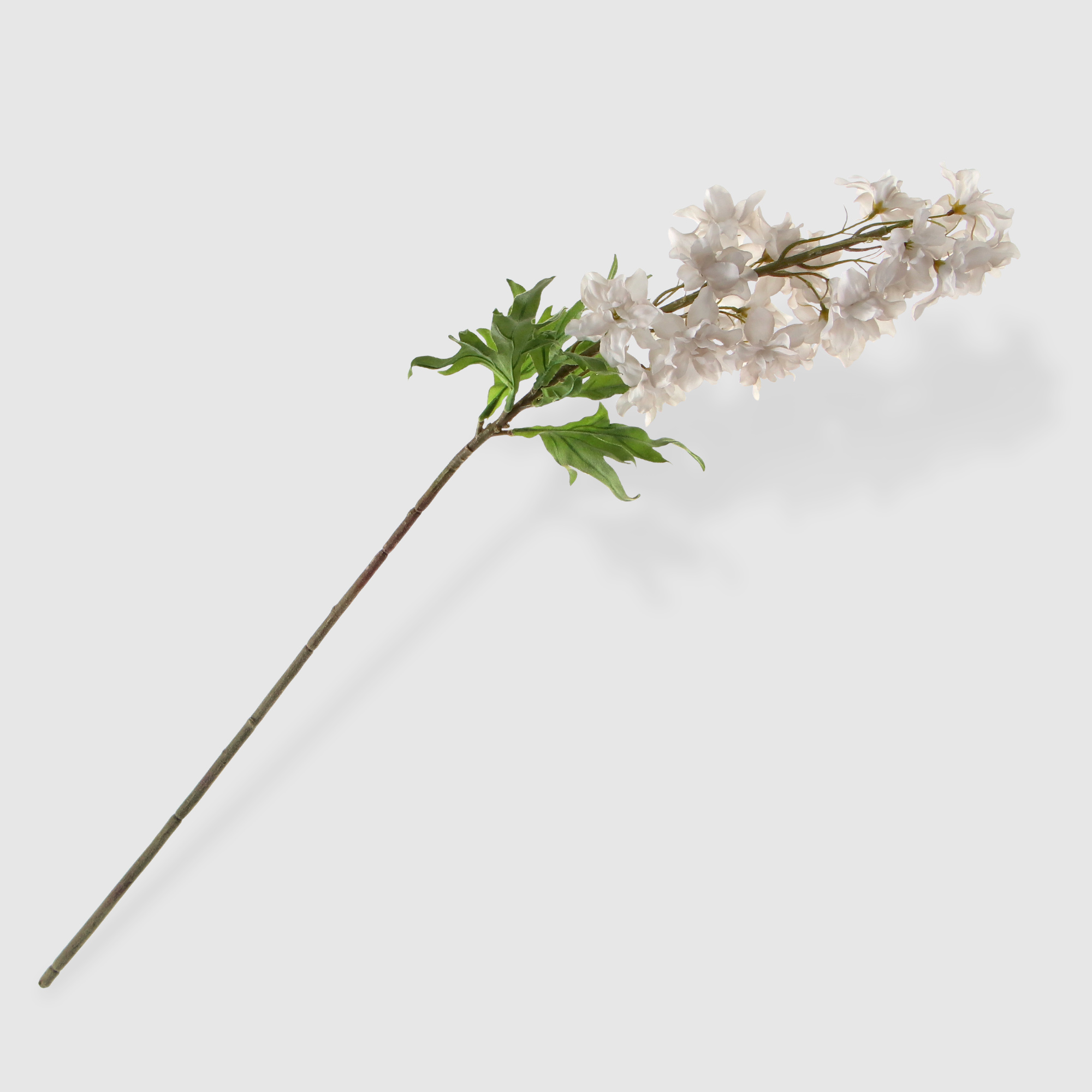 

Цветок искусственный Dpi delphinium кремовый, 107 см