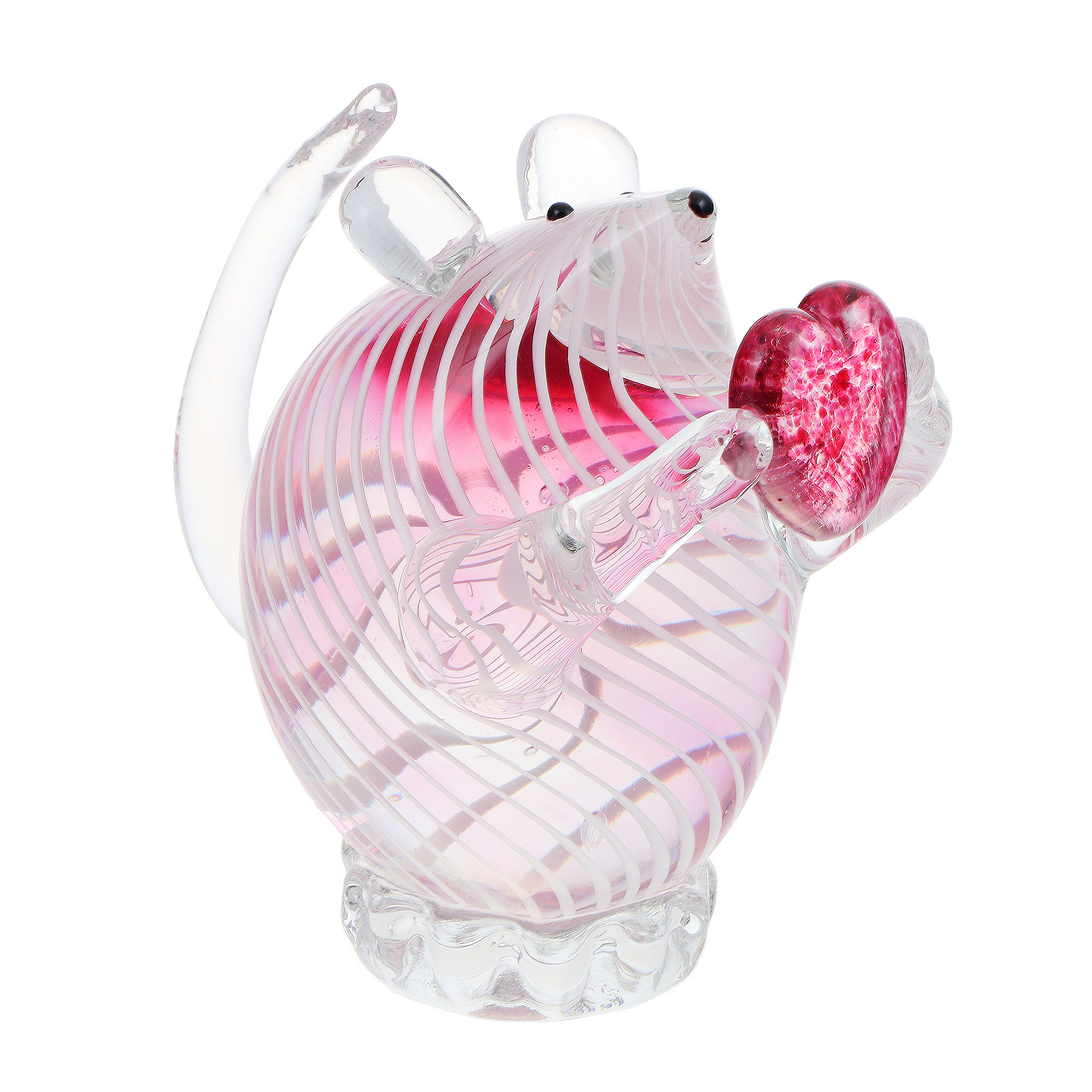 фото Фигурка art glass навсегда в моем сердце 14x13 см