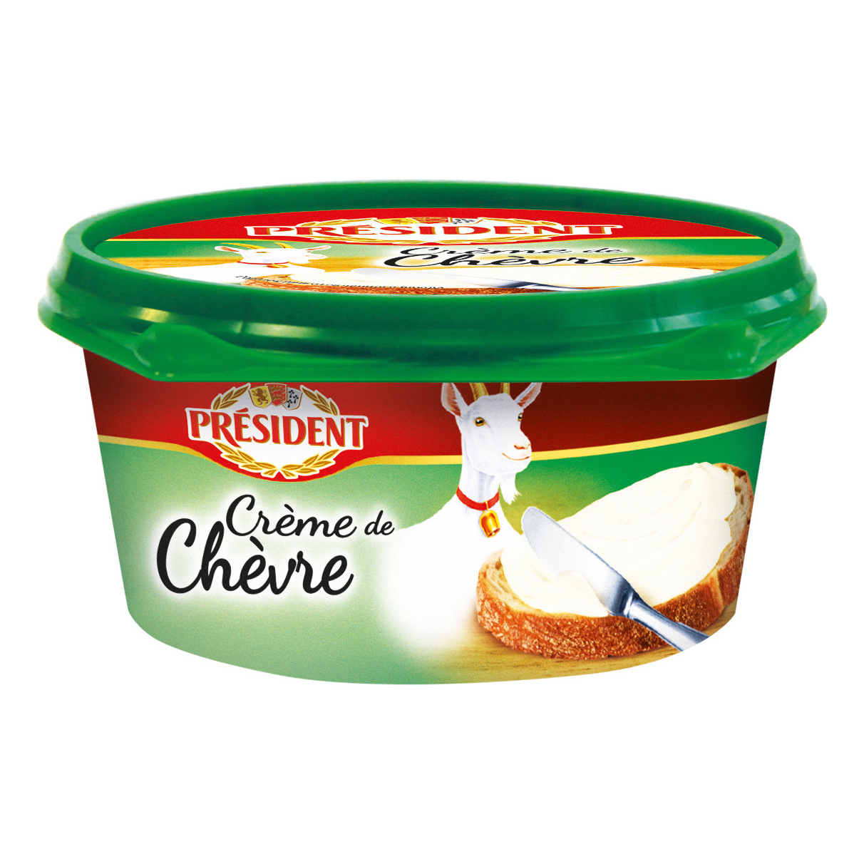 Сыр President Creme De Chevre 50% 125 г - фото 1