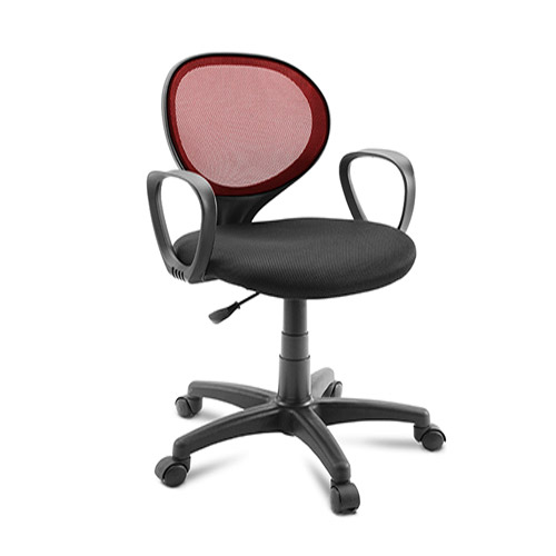 Кресло Dikline KD30-16 ткань бордо/черная, цвет черный - фото 1