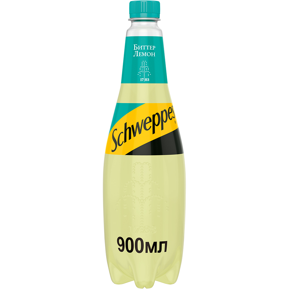 Напиток газированный Schweppes Биттер Лемон 0,9 л