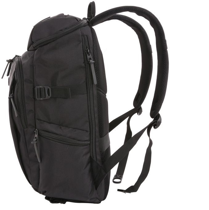 Рюкзак WENGER 15, чёрный, полиэстер 900D/ М2 добби, 29х15х47 см, 20 л - фото 4