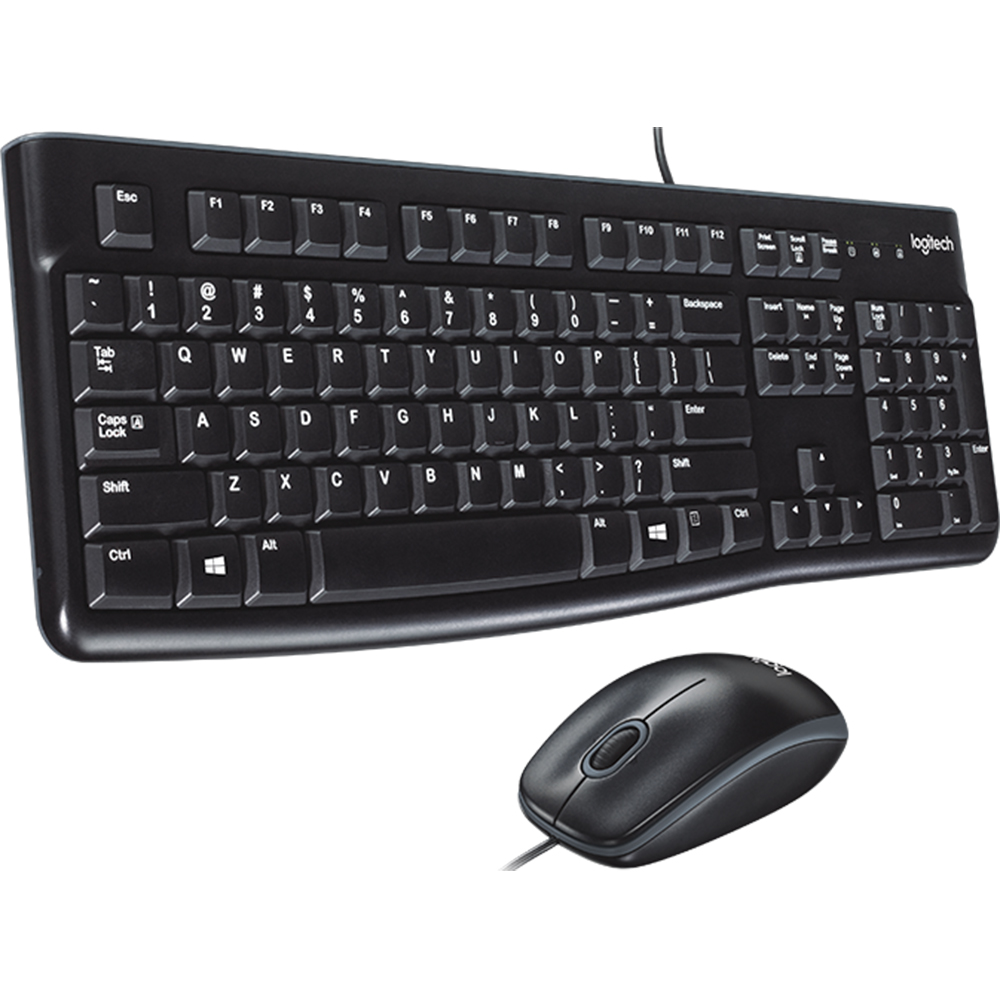 Комплект клавиатура + мышь Logitech Desktop MK120