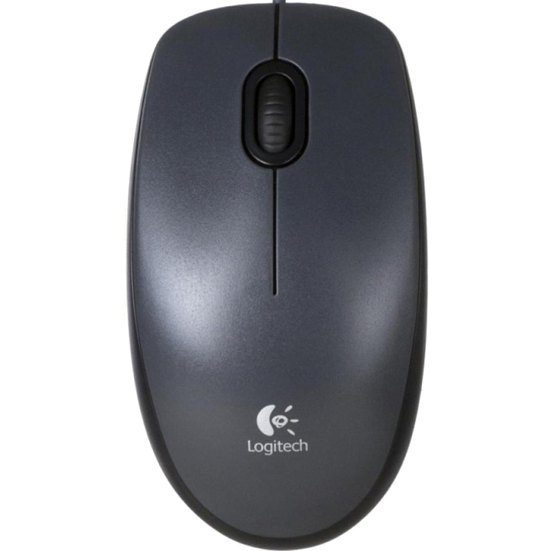 Компьютерная мышь Logitech M90 серый