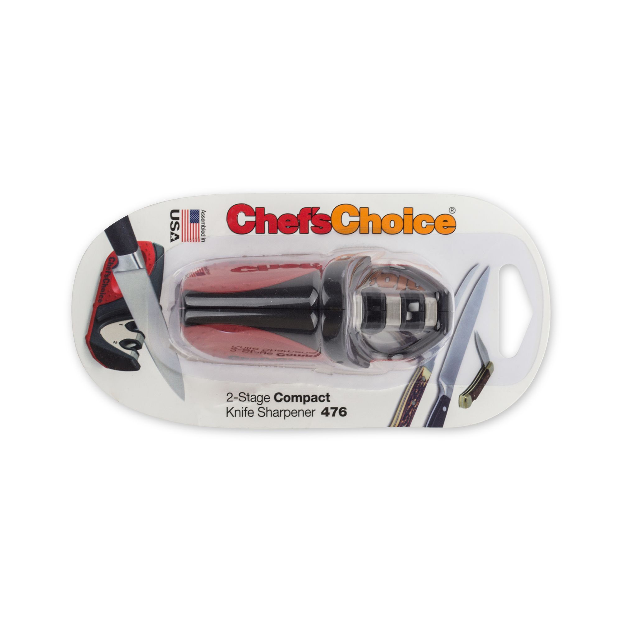 Точилка Chefs Choice Knife sharpeners для ножа, цвет черный - фото 1