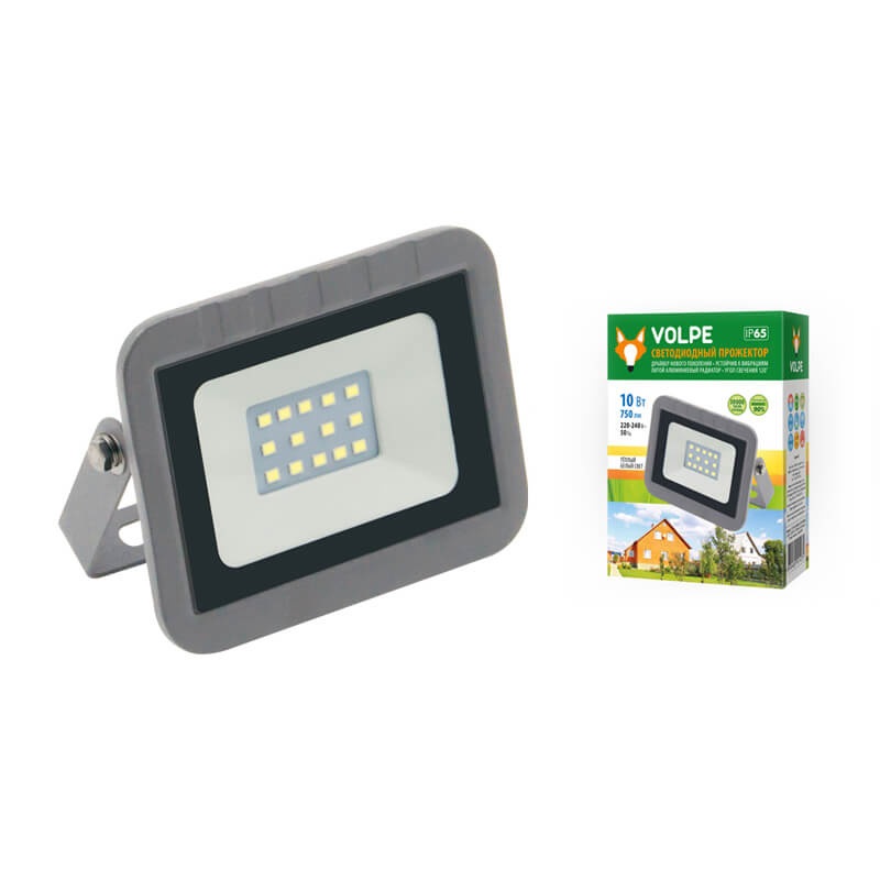 фото Прожектор volpe led ulf-q591 10w/ww ip65