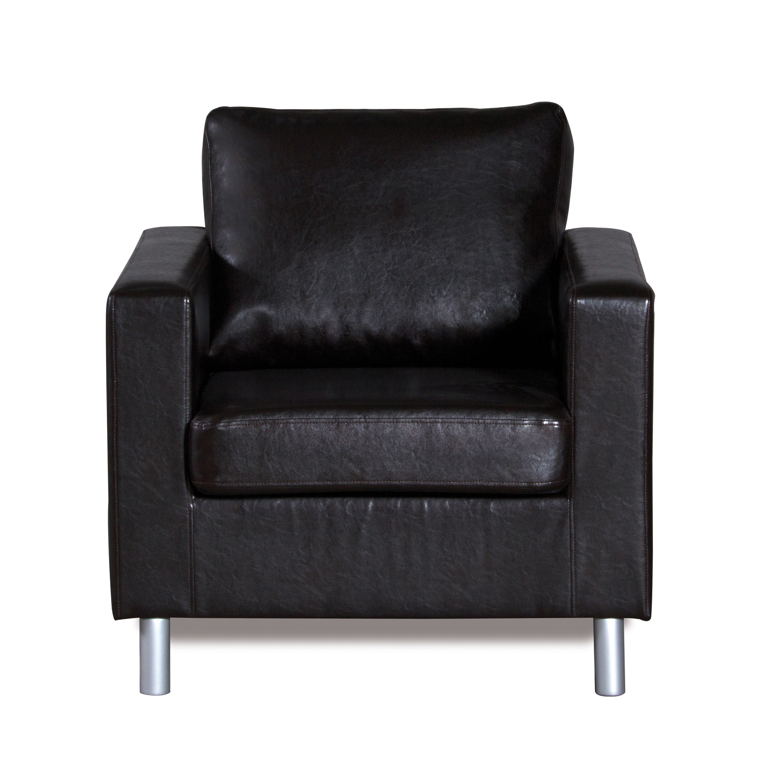 Кресло Смк-Мебель Ватсон 212 88х81х80 см, цвет коричневый - фото 1