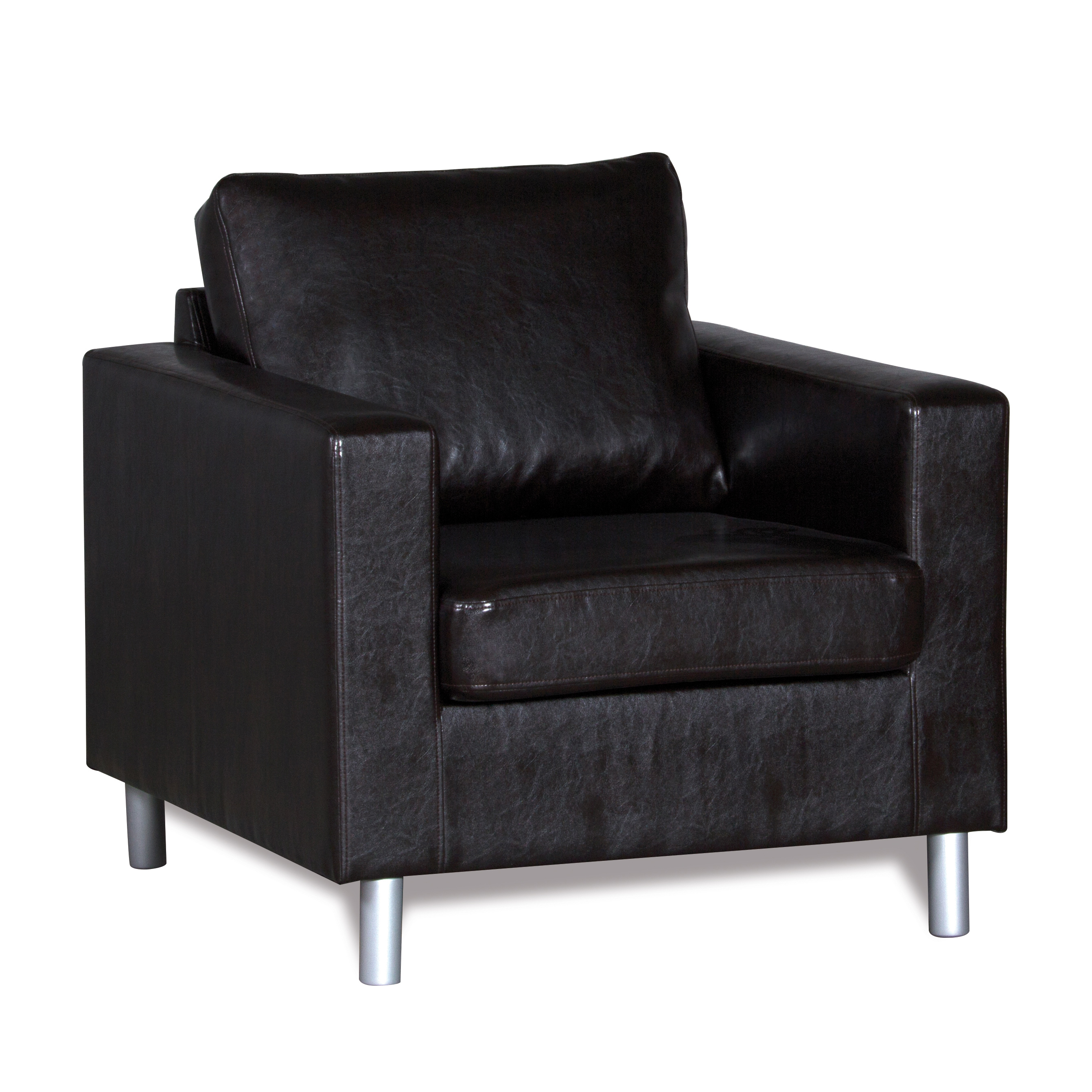 Кресло Смк-Мебель Ватсон 212 88х81х80 см, цвет коричневый - фото 2