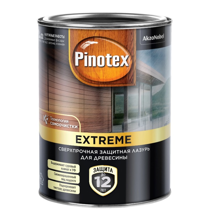 фото Лазурь для дерева pinotex extreme калужница 0.9л пинотекс/pinotex