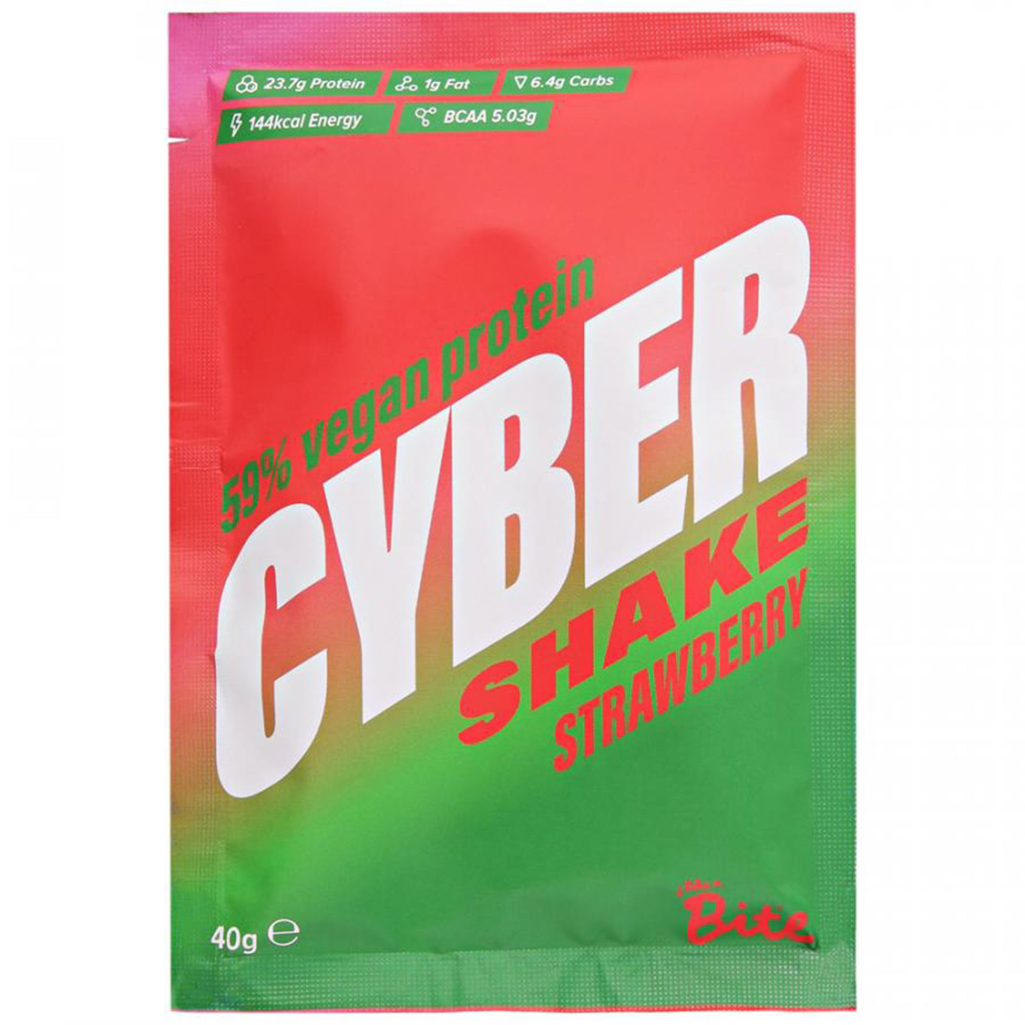 

Шейк протеиновый Cyber Bite Клубника 40 г