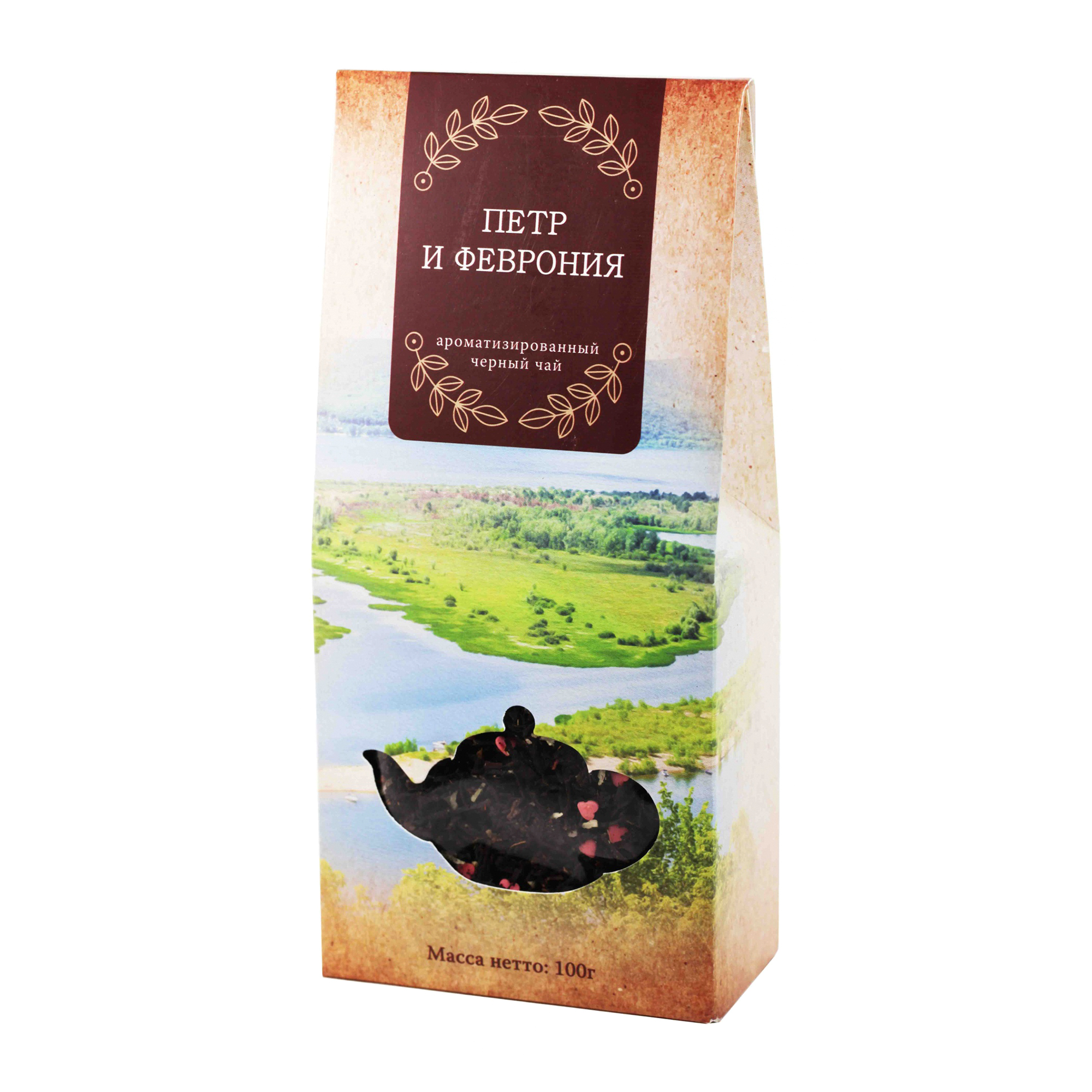 

Чай черный Петр и Феврония листовой 100 г