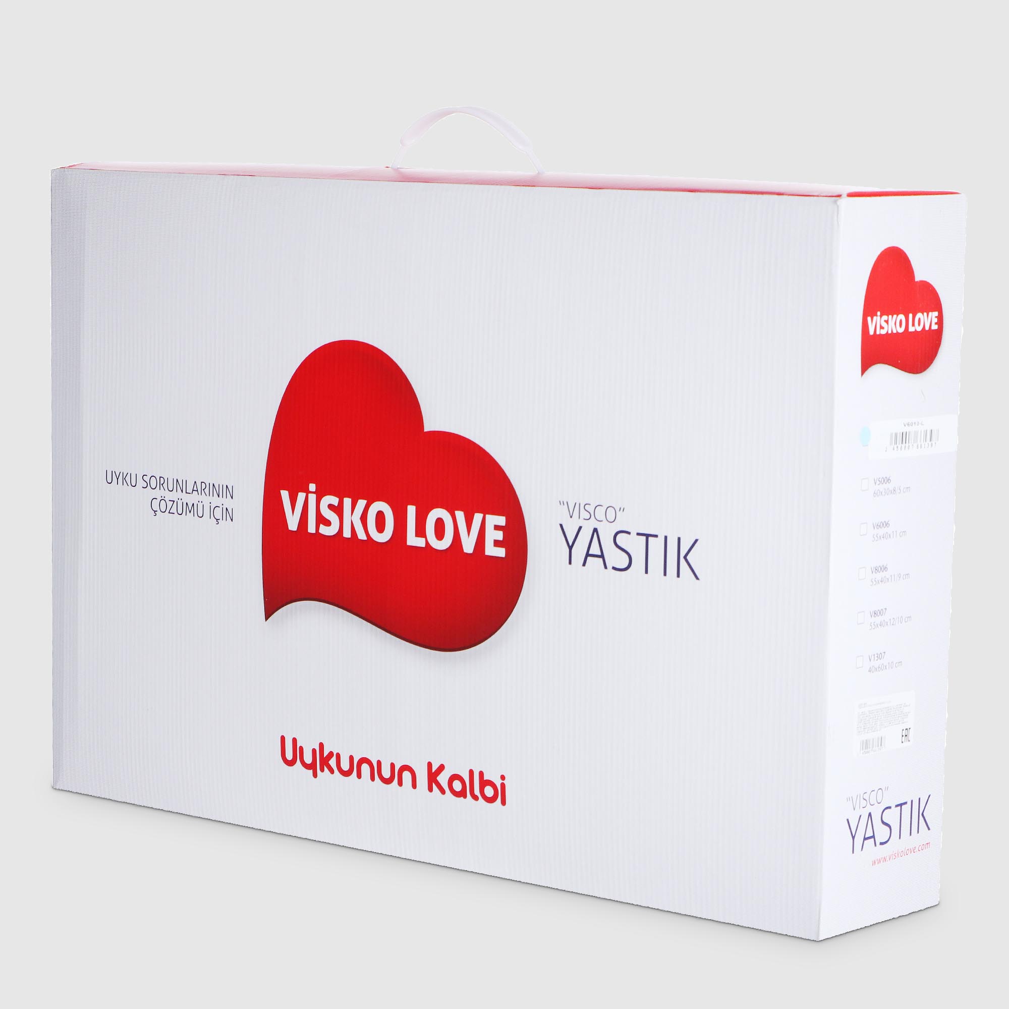 фото Подушка классическая visko love 60x40x13 cm - xl