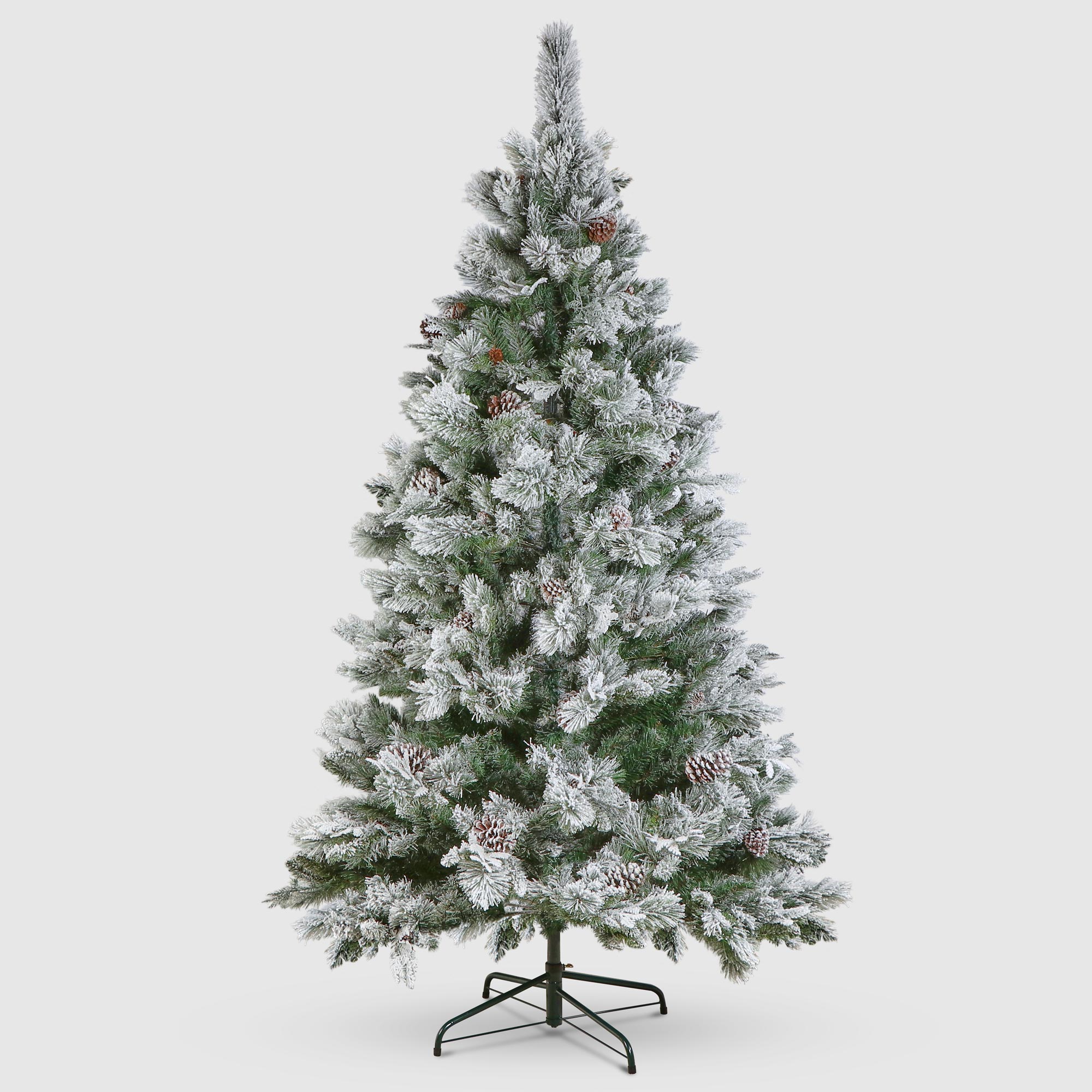 Ель заснеженная National Tree Bedfort pine 225 см, цвет зеленый - фото 1