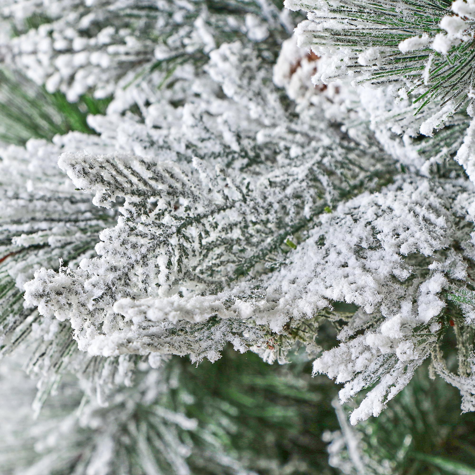 Ель заснеженная National Tree Bedfort pine 225 см, цвет зеленый - фото 5