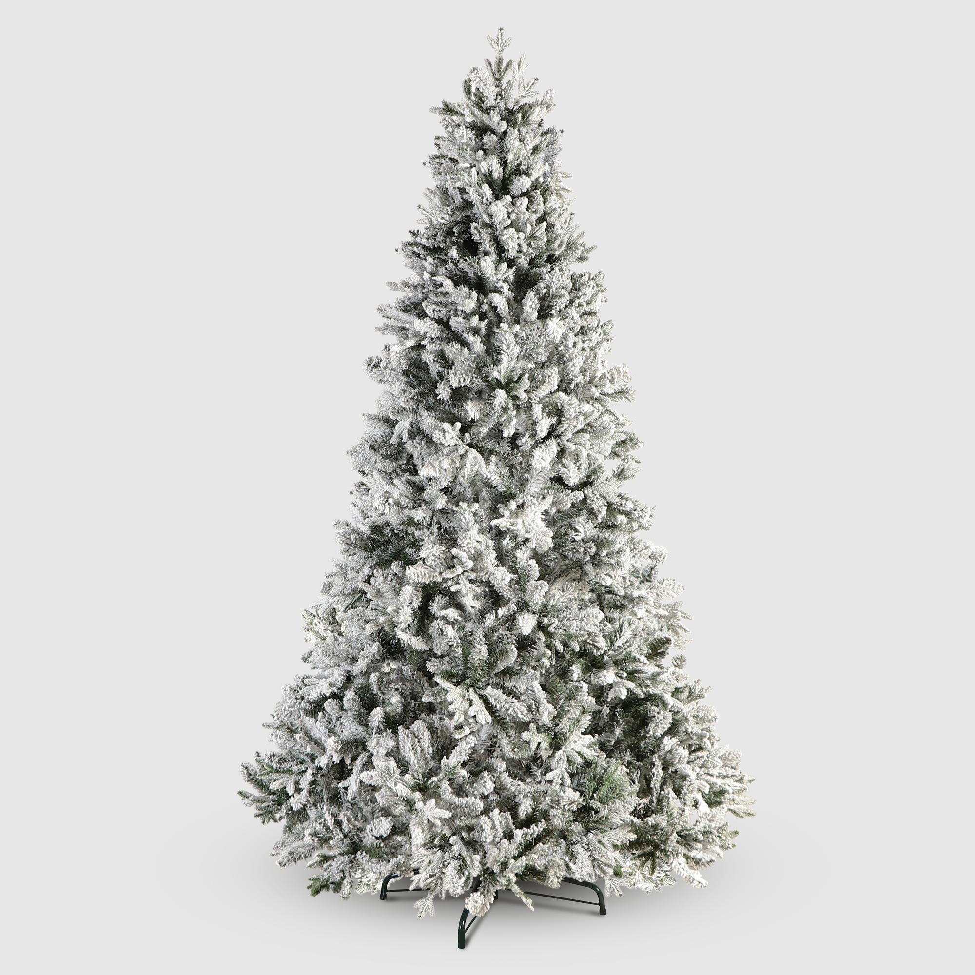 Ель новогодняя National tree Iceland fir флокированная 225 см