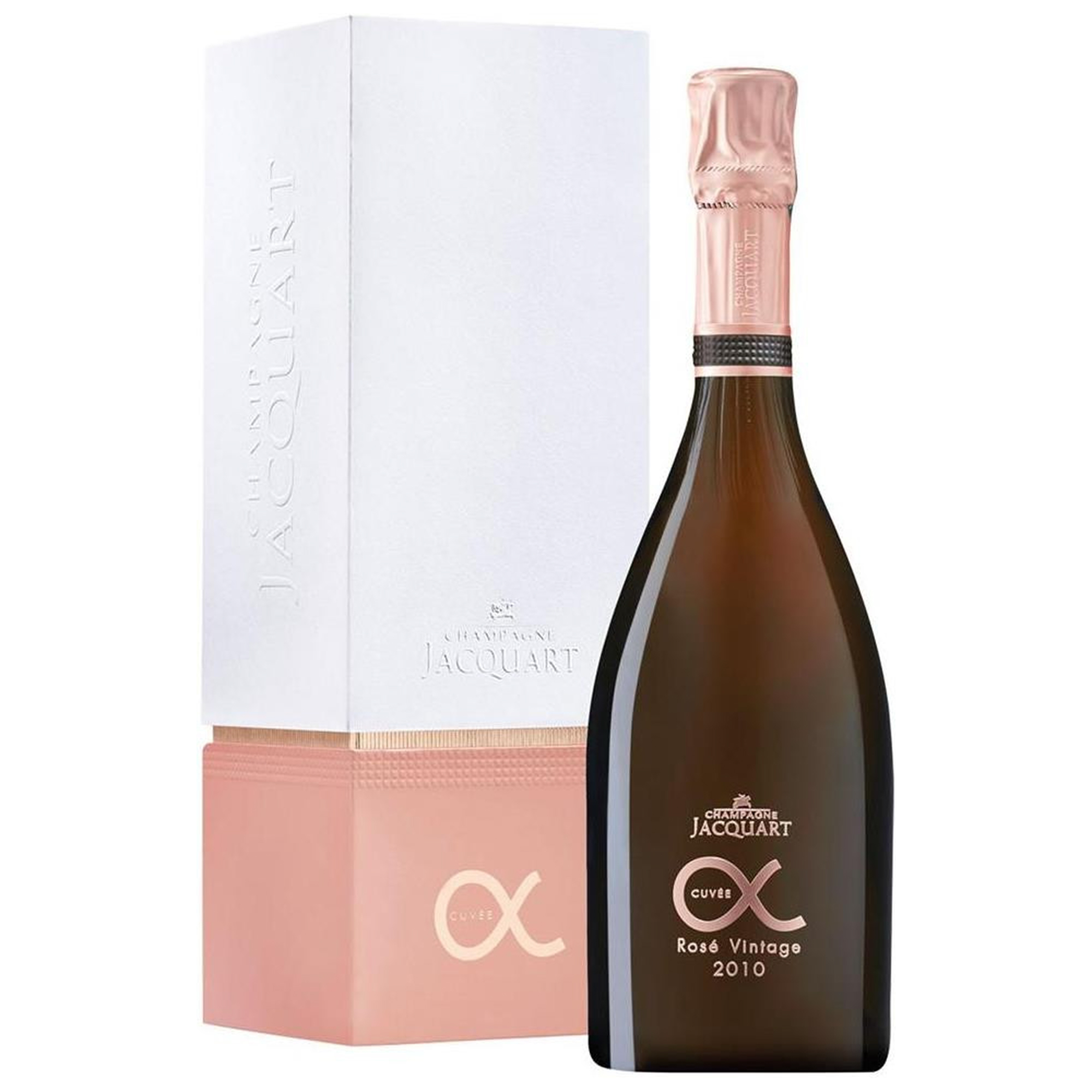 

Шампанское Jacquart Cuvee Alpha Rose Champagne АОC 0,75 л, Кораллово-розовый