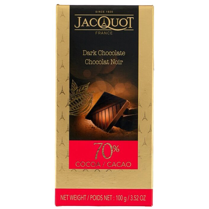 Шоколад горький Jacquot 70% 100 г