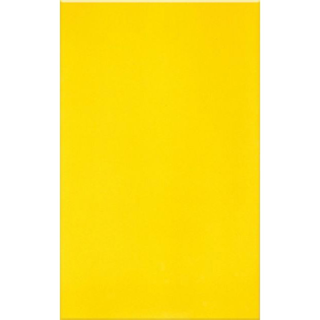 Плитка PiezaRosa Моноколор Желтый 120032 25x40 см - фото 1