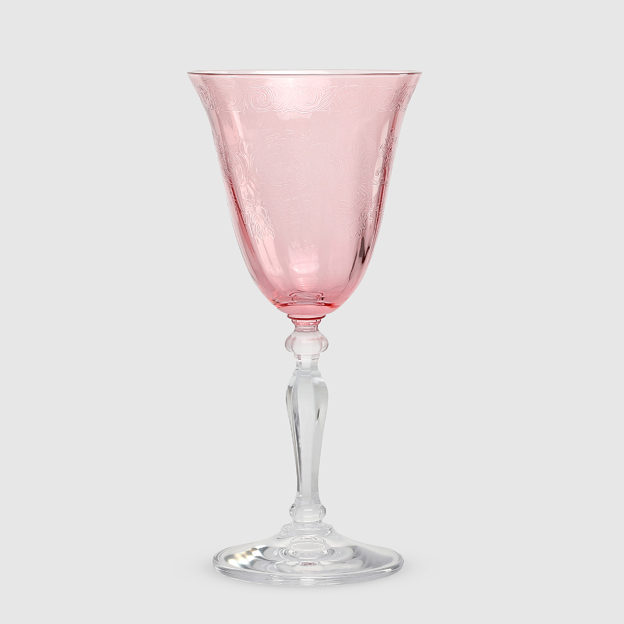 фото Набор бокалов для вина precious pink 106273 6 шт