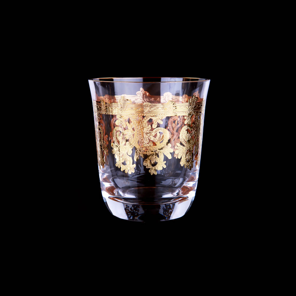 Набор стаканов для виски Precious Sabina Gold 6 шт, цвет прозрачный - фото 1