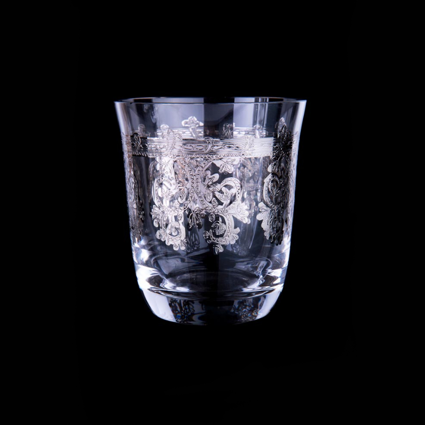 Набор стаканов для виски Precious Sabina Platinum 6 шт, цвет прозрачный - фото 1