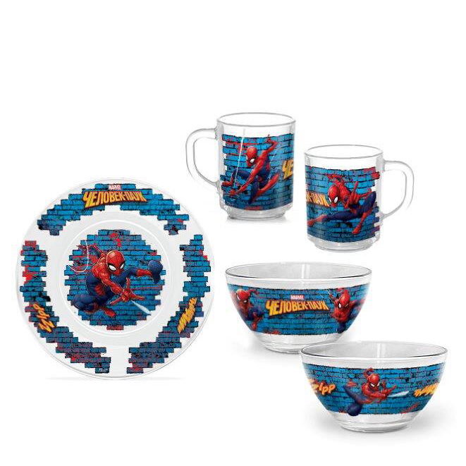 Набор посуды PrioritY Человек-паук 3 предмета