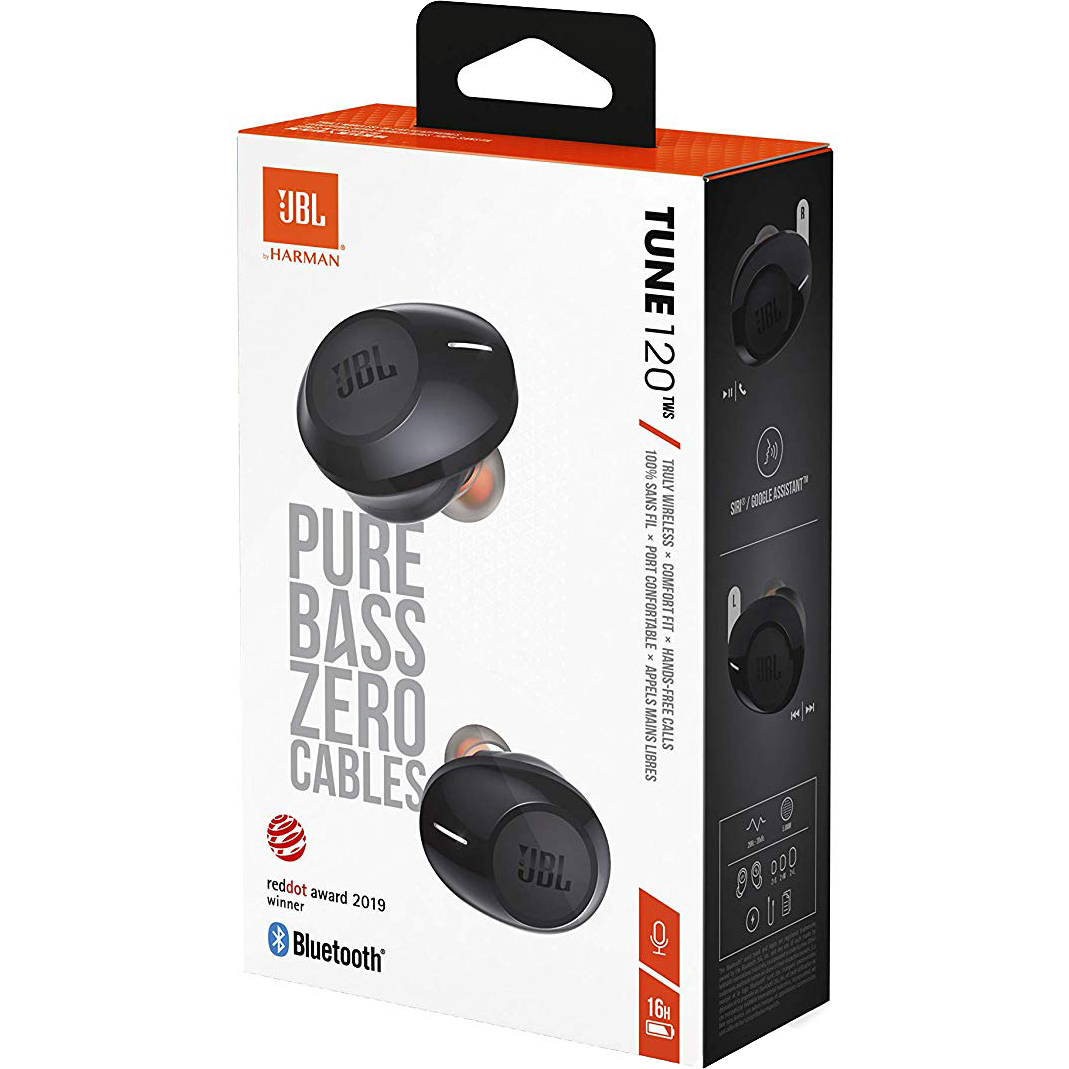 фото Наушники jbl tune t120tws black