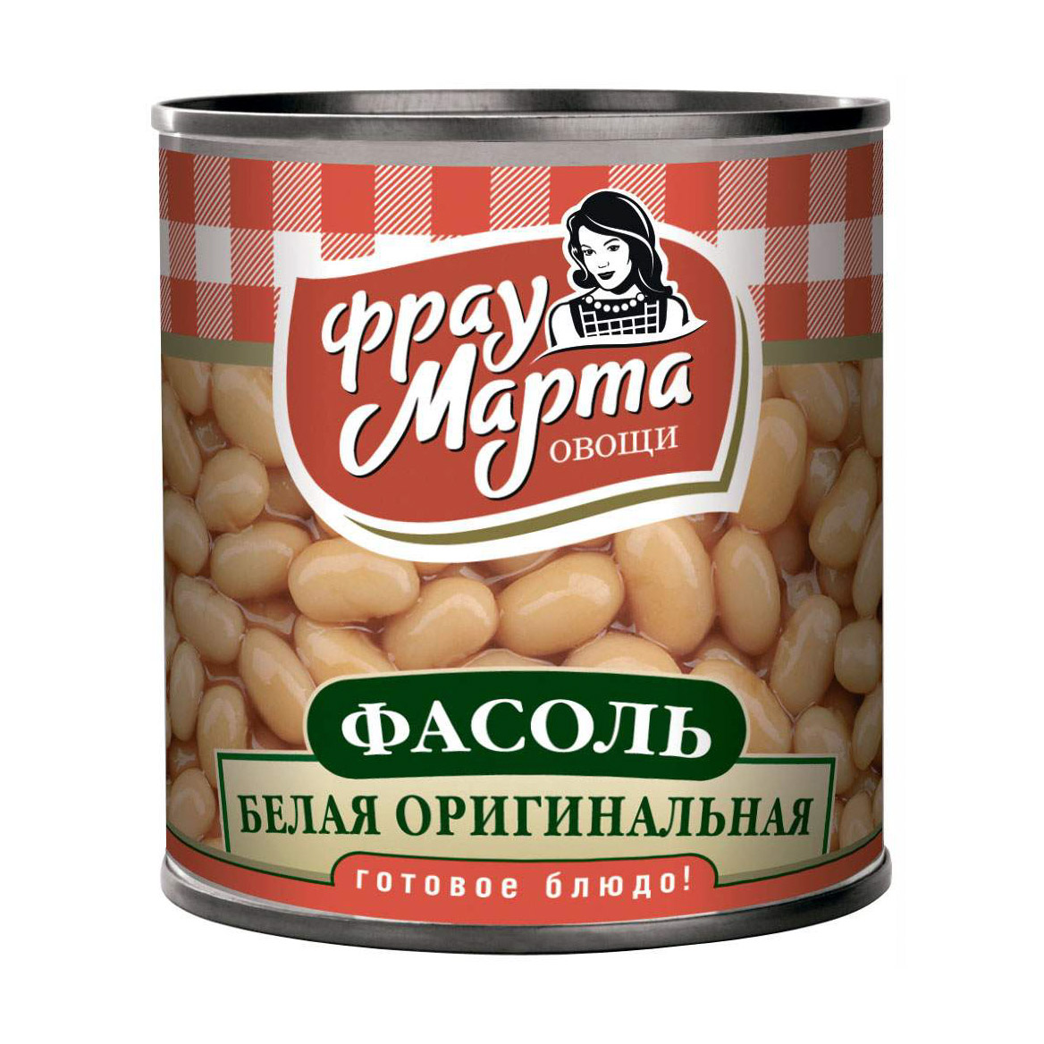 Фасоль белая Фрау Марта 310 г