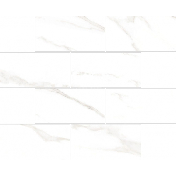 фото Мозаика vitra marmori кирпичная кладка калакатта белый 7x14 29х35,5 см