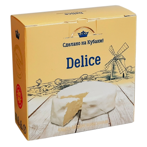 Сыр мягкий Калория Delice с белой плесенью 50%, 125 г