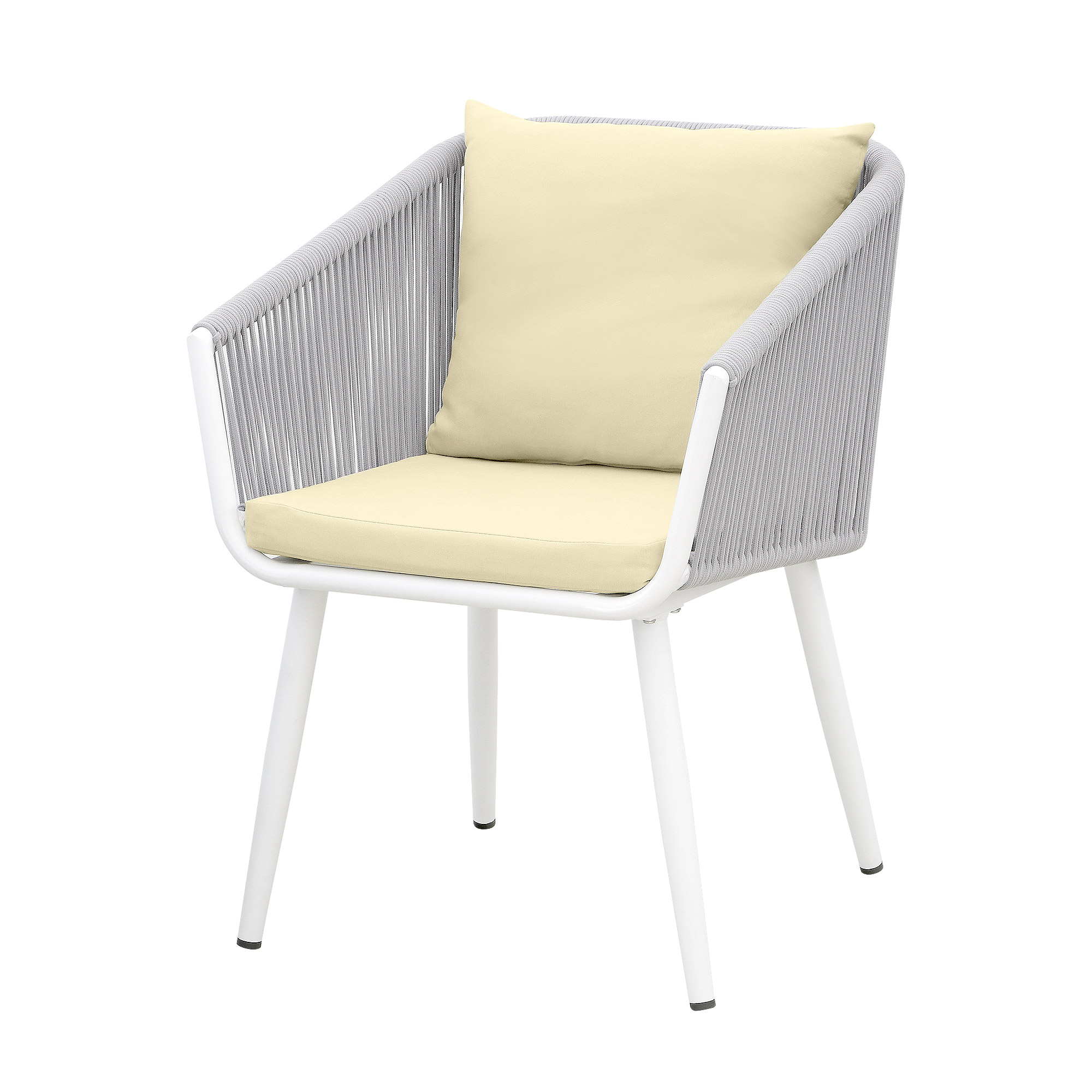Комплект мебели Obt light 2 кресла+столик, цвет белый, размер 59х64х78 см - фото 3