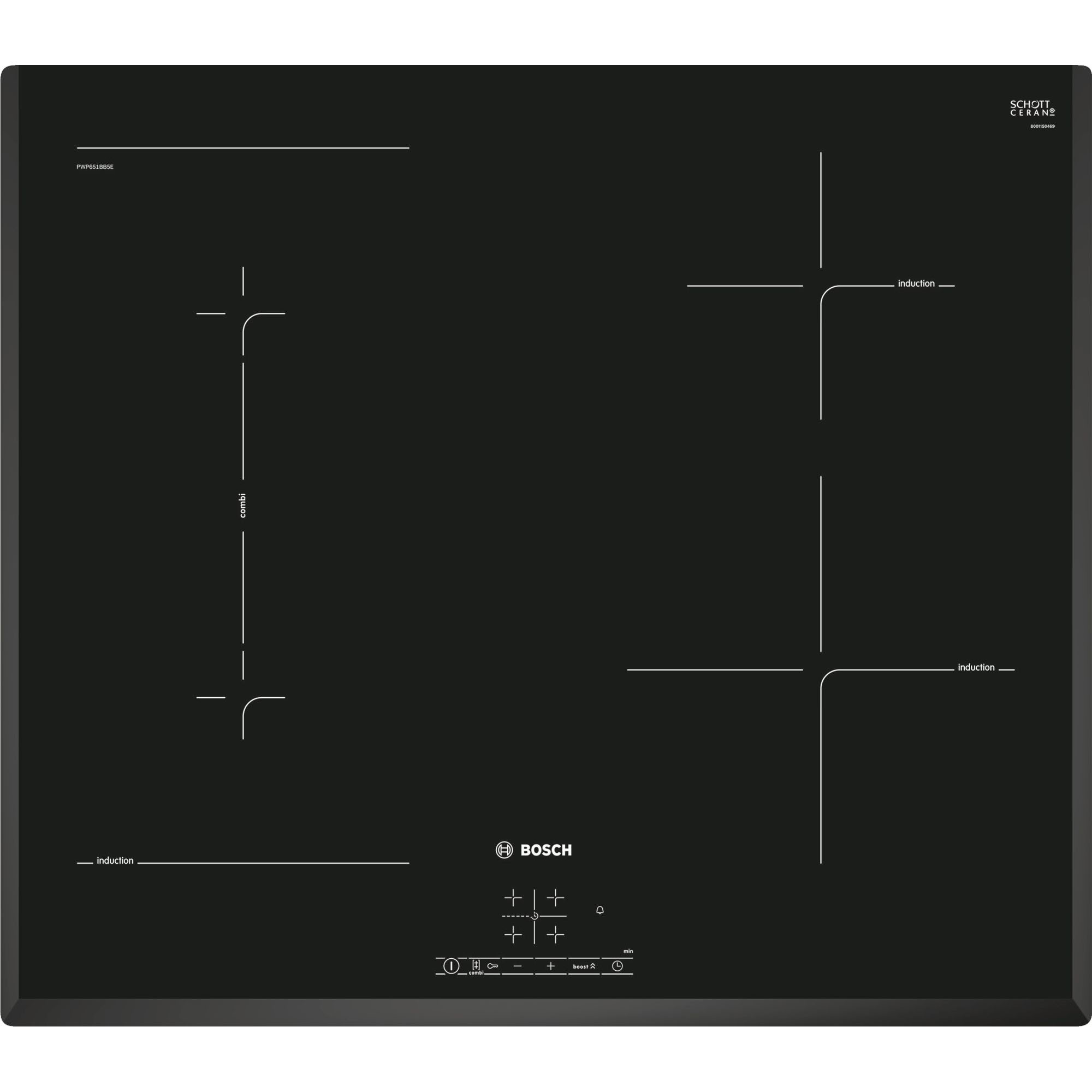 фото Варочная панель bosch pwp651bb5e