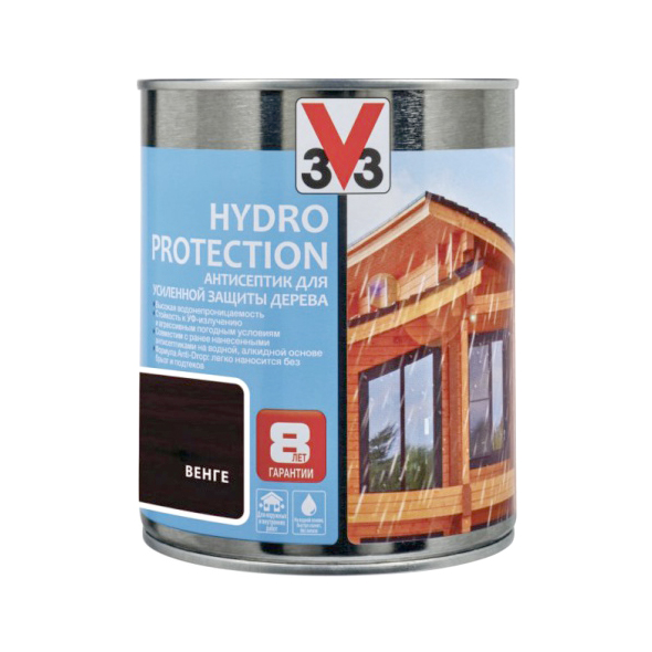 Антисептик алкидный V33 Hydro Protection венге 0,9 л