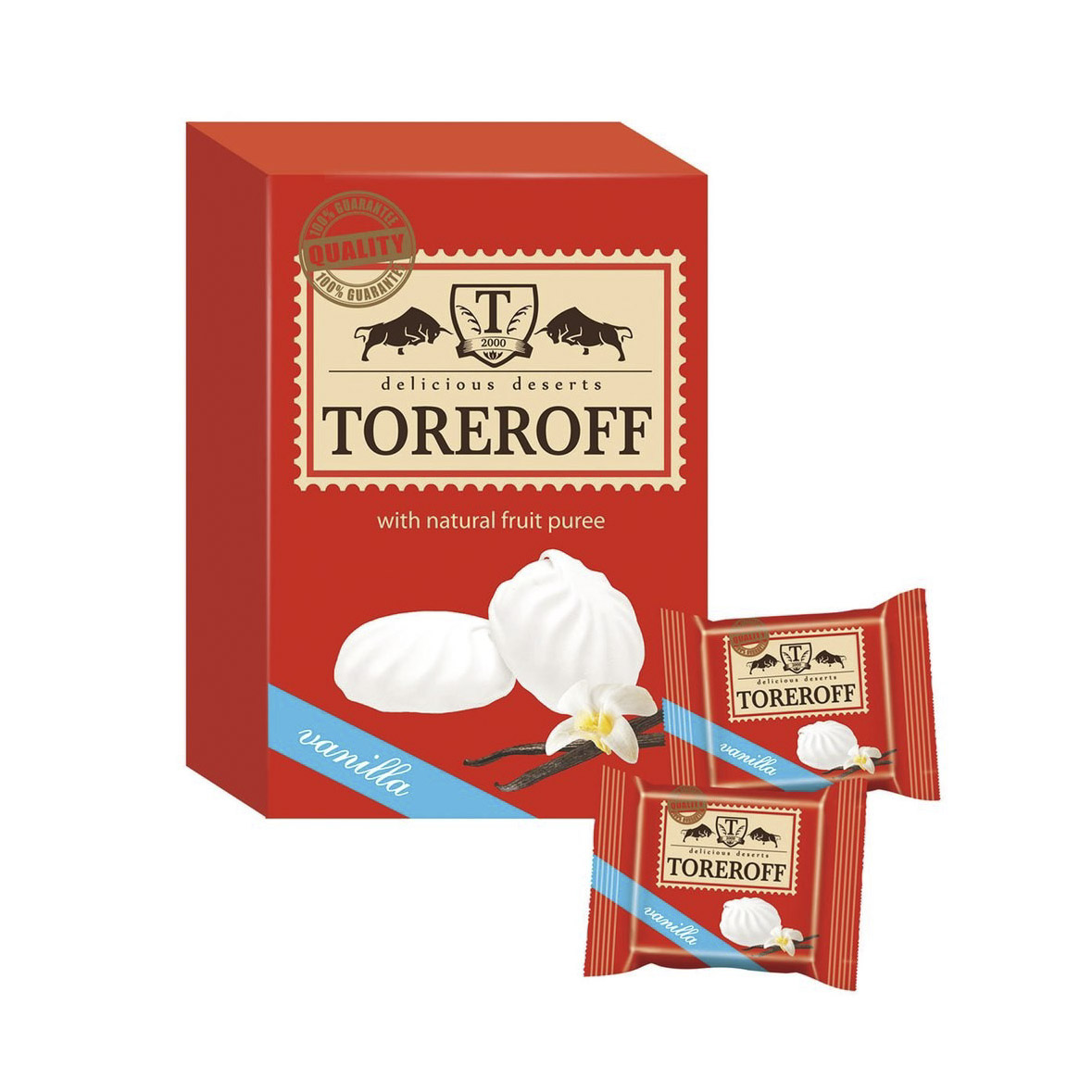 Зефир TOREROFF со вкусом ванили 240 г
