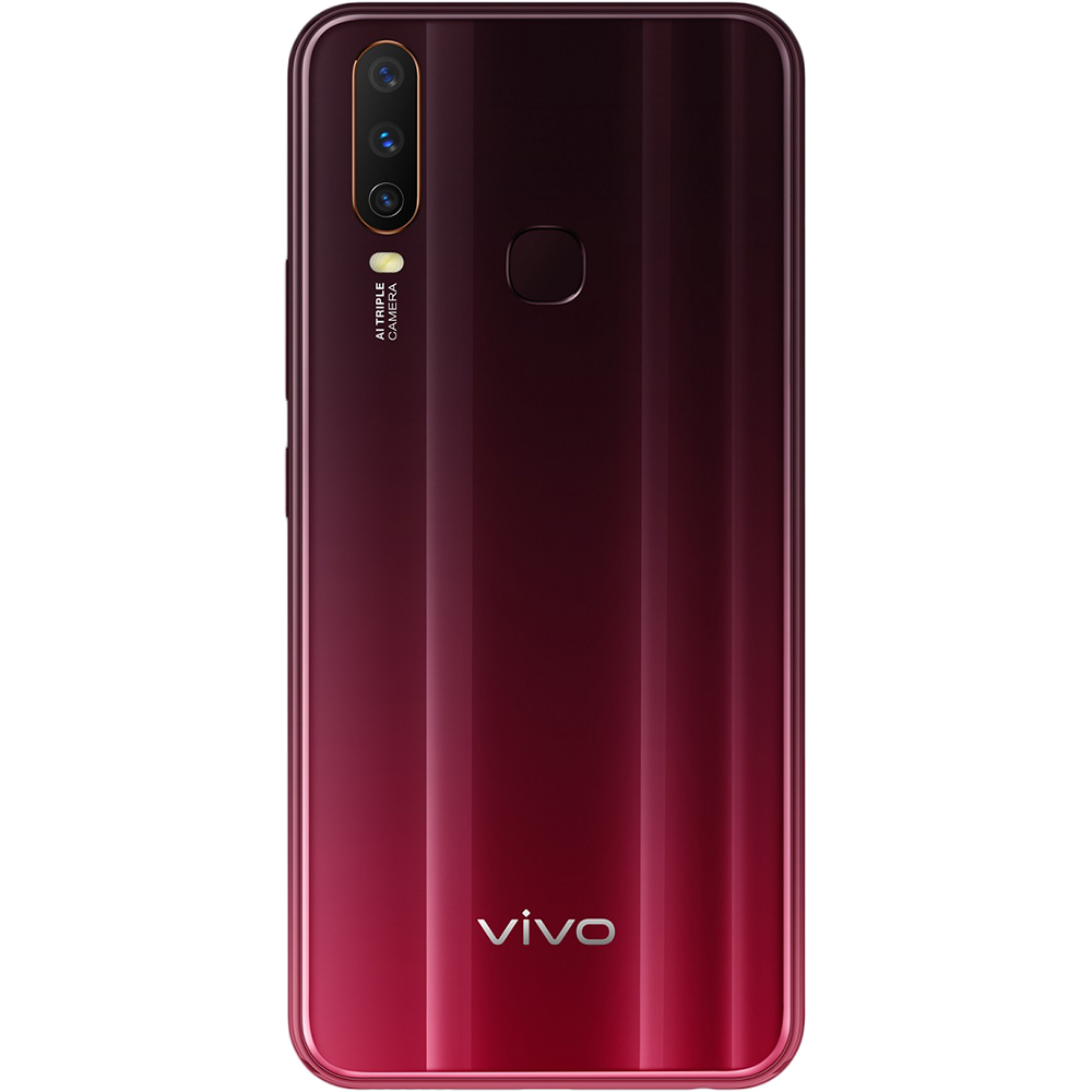 фото Смартфон vivo y12 64 gb burgundy red